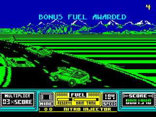 RoadBlasters screenshot 3 for ZX Spectrum